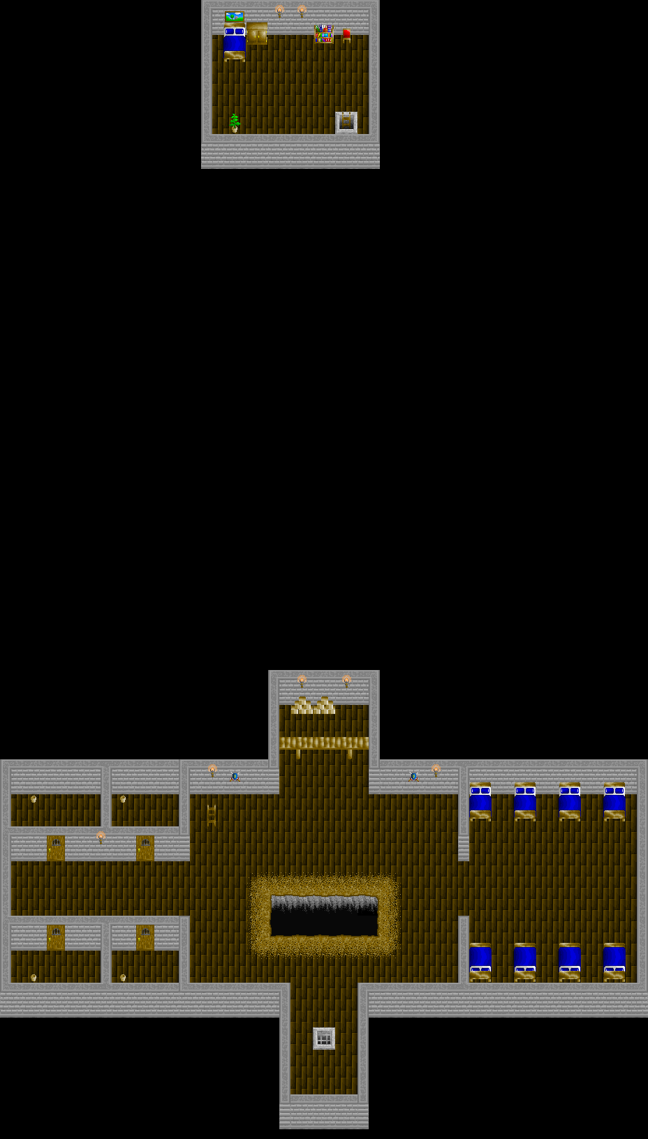 Map of Pirate Den