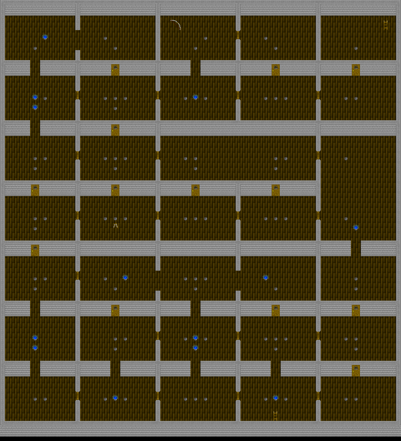 Map of Below the Dwarven Temple