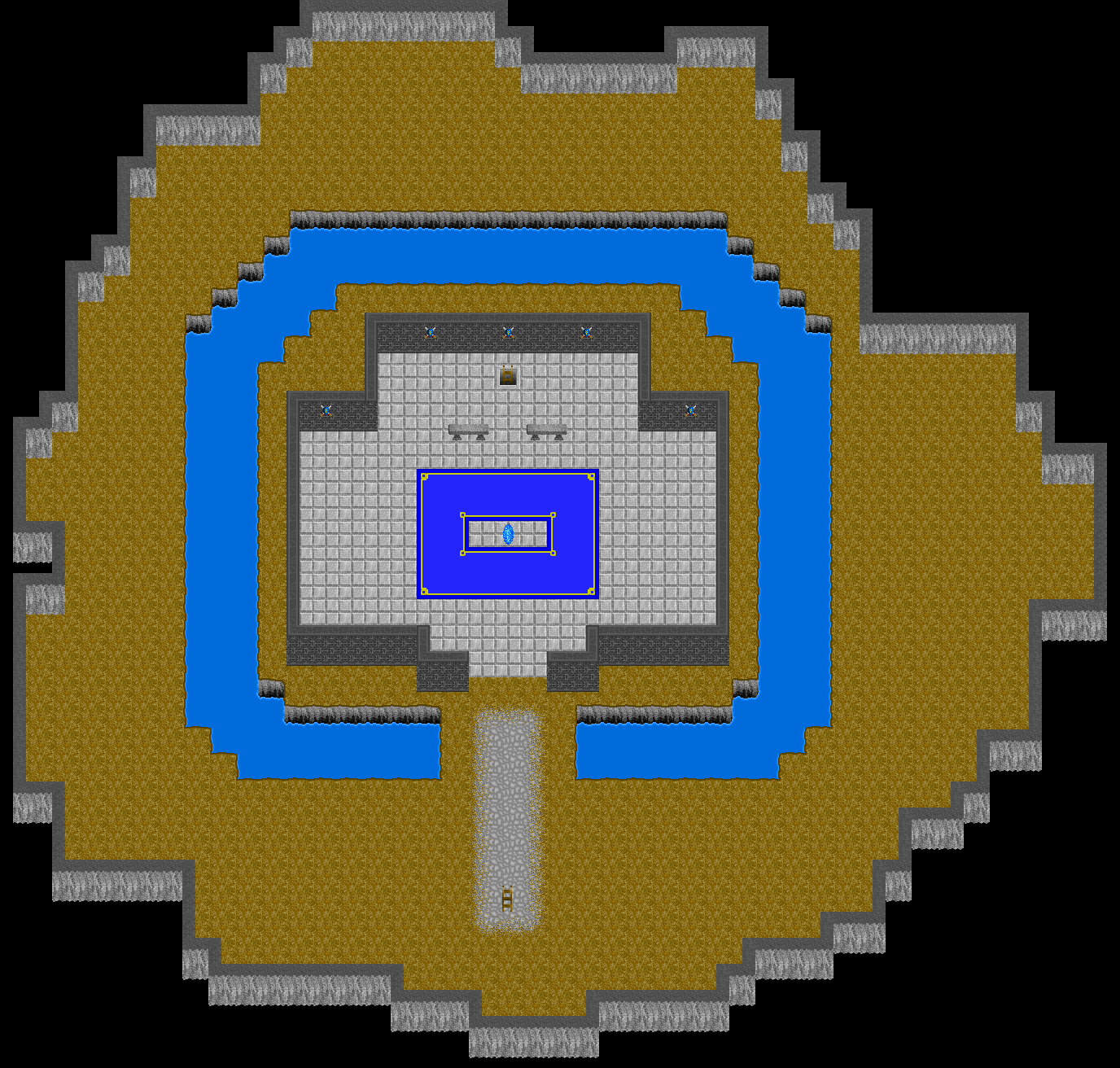 Map of Dwarven Temple